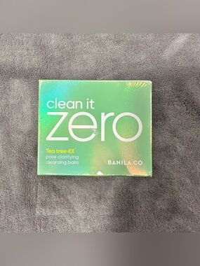 NWT! Banila Co Clean It Zero Pore Clarifying Cleansing Balm - Tea Tree - 3.38oz